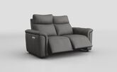 Zello 2 Seater Power Recliner Sofa with Head Tilt & Lumbar
