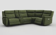 Savio 3 Corner 1 Power Recliner Sofa with Media Console & Black Charging Pad | Savio Sofa Range | ScS
