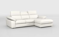 Quercioli 3 Seater Sofa with Sliding Footrest & Right Hand Facing Storage Lounger | Quercioli Sofa Range | ScS