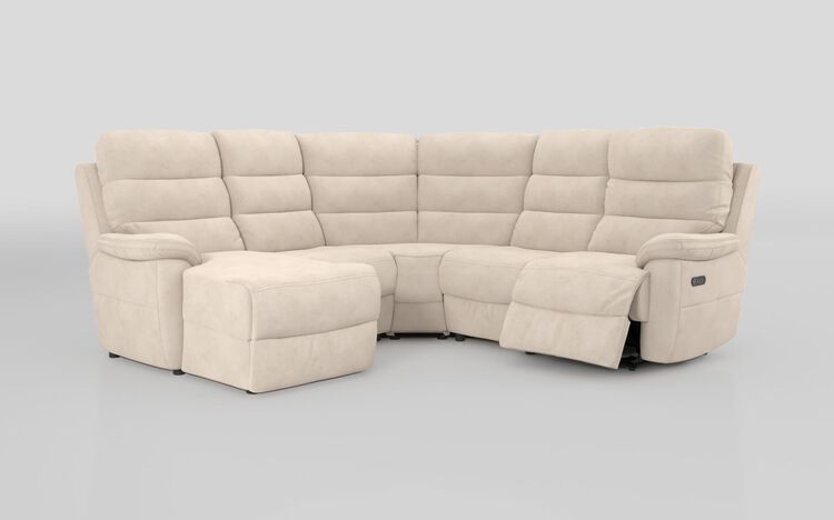 Ossett 2 Corner 2 Left Hand Facing Chaise Right Hand Facing Power Sofa with Head Tilt | Ossett Sofa Range | ScS