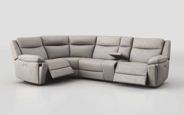 Villa 1 Corner 3 Power Recliner Sofa with Console | Villa Sofa Range | ScS