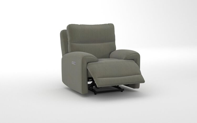 Caldbeck Power Recliner Chair with Power Head Tilt, Lumbar & Heat | Caldbeck Sofa Range | ScS