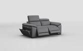 Mesola 2 Seater Power Recliner Sofa with Manual Head Tilt