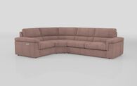 Crociale 1 Corner 3 Sofa Bed with Left Hand Facing Single Power Recliner | Crociale Sofa Range | ScS