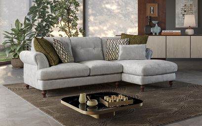 Selvapiana Large 3 Seater Sofa with Left Hand Facing Lounger | Selvapiana Sofa Range | ScS