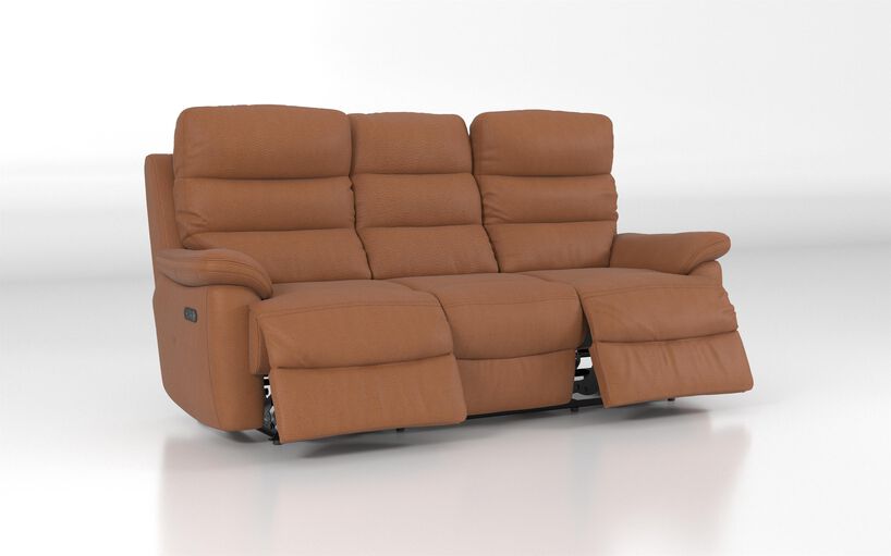 Ossett 3 Seater Power Recliner Sofa with Head Tilt