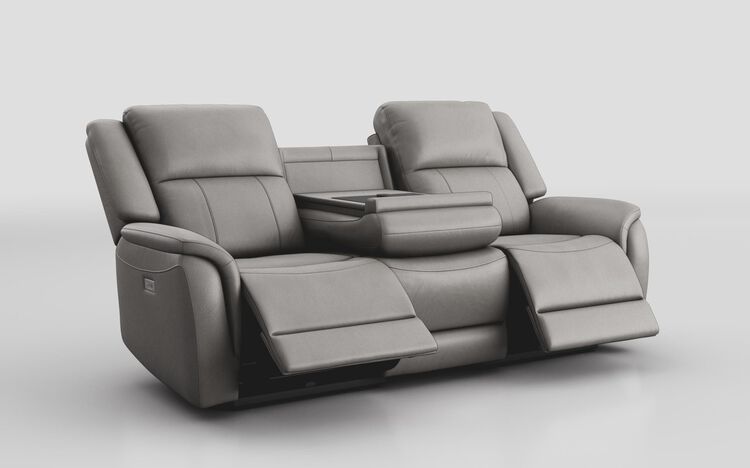Meleto 3 Seater Power Recliner Sofa & Table | Meleto Sofa Range | ScS