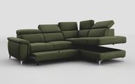 Neviano 2 Corner 1 Sofa Right Hand Facing Storage Chaise with Sliding Footrest & Manual Head Tilt | Neviano Sofa Range | ScS