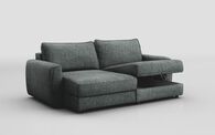 Lago 3 Seater Sofa with Left Hand Facing Sliding Seat & Right Hand Facing Storage Lounger | Lago Sofa Range | ScS