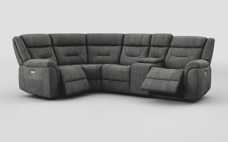 Ainsdale 1 Corner 2 Power Sofa with Console | Ainsdale Sofa Range | ScS