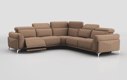Gattolino 2 Corner 1 Power Sofa with Manual Head Tilt | Gattolino Sofa Range | ScS