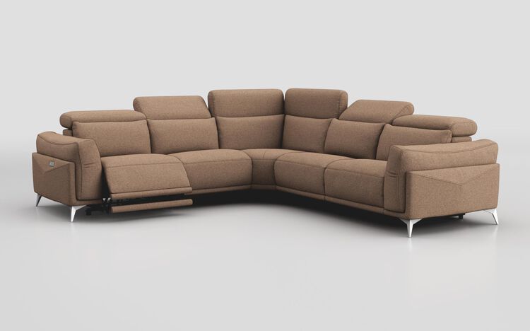 Gattolino 2 Corner 1 Power Sofa with Manual Head Tilt | Gattolino Sofa Range | ScS
