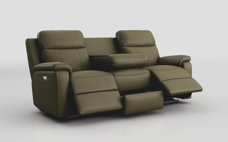 Calboli 3 Seater Power Recliner Sofa with Table | Calboli Sofa Range | ScS