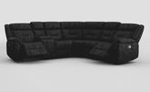 Adstock Power Recliner Chair with Power Head Tilt, Lumbar, Massage, Audio, Heat & LED Lights