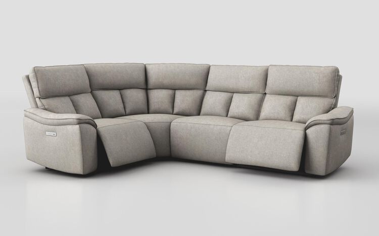 Pianello 1 Corner 3 Power Recliner Sofa with Power Head Tilt | Pianello Sofa Range | ScS