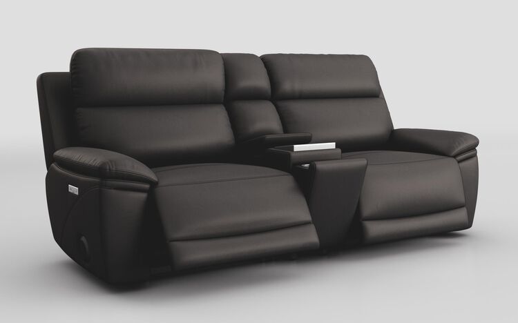 Montefiorino 3 Seater Power Recliner Sofa with Power Head Tilt, Lumbar & Media Console | Montefiorino Sofa Range | ScS
