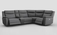 Savio 3 Corner 1 Power Recliner Sofa with Console | Savio Sofa Range | ScS
