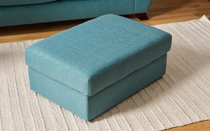 Aspen Express Plain Top Banquette Footstool | Aspen Sofa Range | ScS