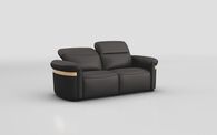 Voltana 3 Seater Sofa with Manual Head Tilt & Gold Trim | Voltana Sofa Range | ScS