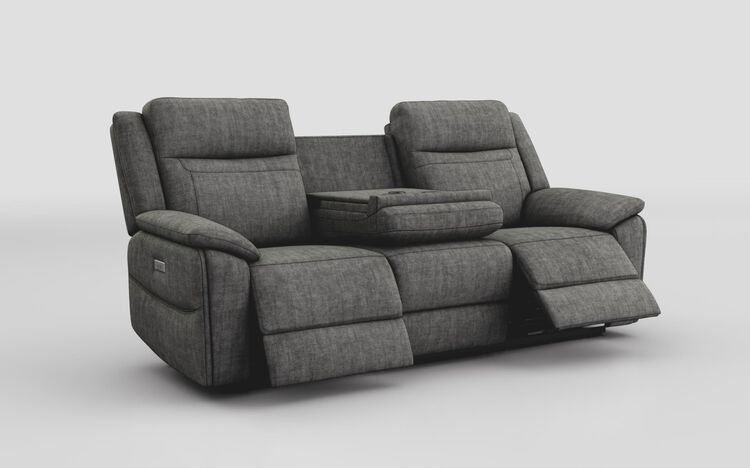 Poggiolo 3 Seater Power Recliner Sofa with Table  | Poggiolo Sofa Range | ScS