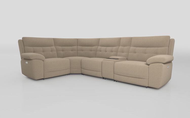 Belford 1 Corner 3 Sofa with Media Console | Belford Sofa Range | ScS