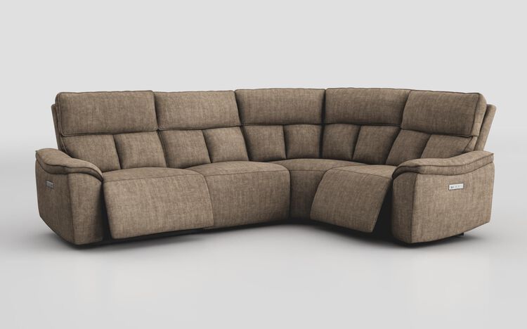 Pianello 3 Corner 1 Power Recliner Sofa with Power Head Tilt | Pianello Sofa Range | ScS