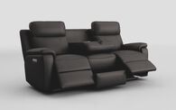 Calboli 3 Seater Power Recliner Sofa with Power Head Tilt, Lumbar, Drawer & Table | Calboli Sofa Range | ScS
