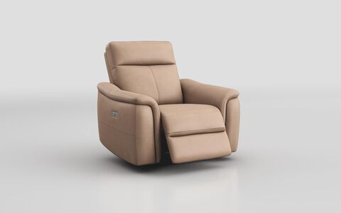 4 Cream Carpi Power Recliner Chair