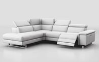 Viserba 2 Corner 3 RHF Power Recliner with Power Head Tilt & LHF Chaise with Manual Head Tilt | Viserba Sofa Range | ScS