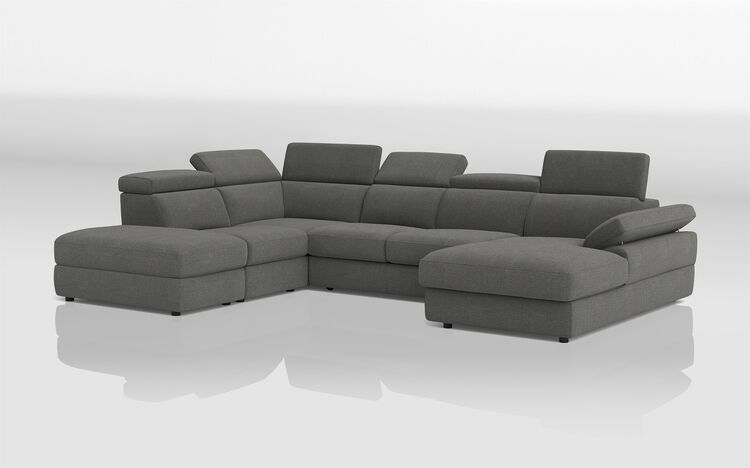 Quercioli 2 Corner 2 with Right Hand Facing Sofa Bed & Left Open End | Quercioli Sofa Range | ScS
