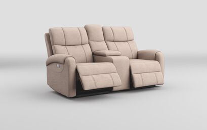 Calisese 2 Seater Power Recliner Sofa with Console | Calisese Sofa Range | ScS