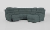 Ossett 2 Corner 2 Right Hand Facing Chaise Left Hand Facing Power Sofa with Head Tilt
