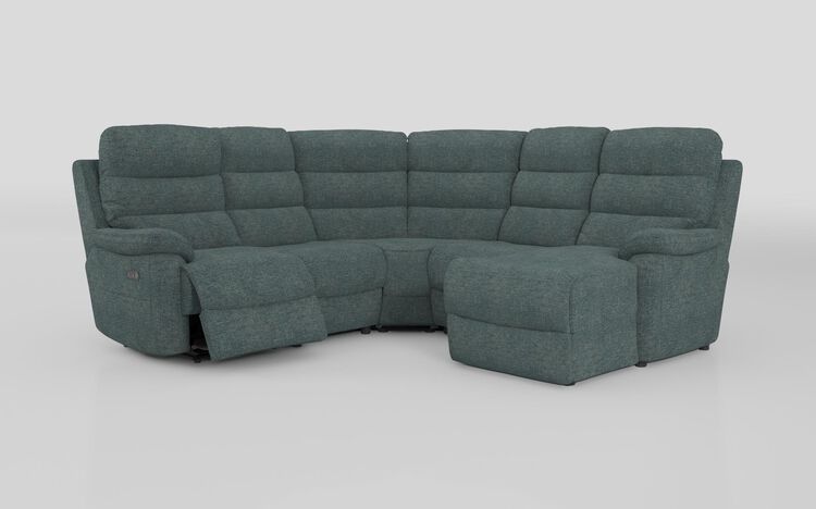 Ossett 2 Corner 2 Right Hand Facing Chaise Left Hand Facing Power Sofa with Head Tilt | Ossett Sofa Range | ScS