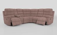 Ossett 2 Corner 2 Power Sofa with Left Hand Facing Console & Head Tilt | Ossett Sofa Range | ScS