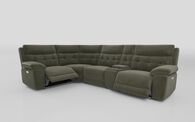 Belford 1 Corner 3 Power Recliner Sofa with Media Console | Belford Sofa Range | ScS