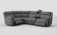 Villa 1 Corner 3 Power Recliner Sofa & Console with Lights | Villa Sofa Range | ScS