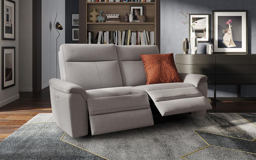 Badia 3 Seater Power Recliner Sofa