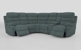 Ossett 2 Corner 2 Power Sofa with Right Hand Facing Console & Head Tilt