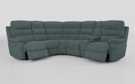 Ossett 2 Corner 2 Power Sofa with Right Hand Facing Console & Head Tilt | Ossett Sofa Range | ScS