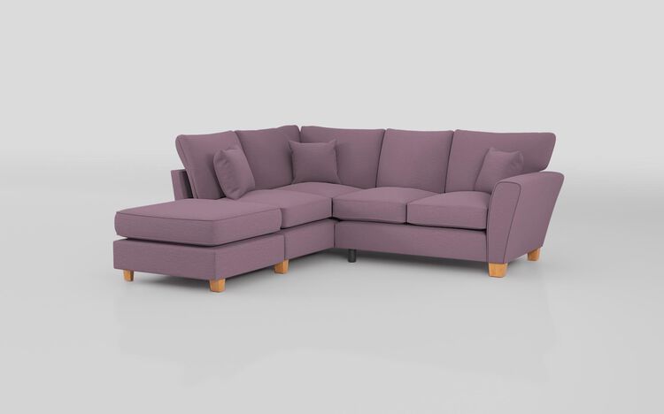 Tenbury 1 Corner 2 Left Hand Facing Chaise Standard Back Sofa | Tenbury Sofa Range | ScS