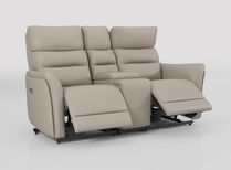 Cleveley 2 Seater Power Recliner Sofa with Console & Power Head Tilt | Cleveley Sofa Range | ScS