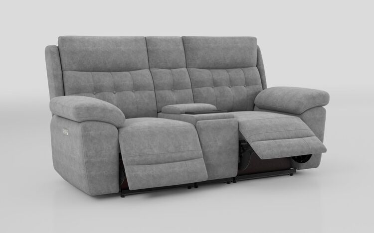 Belford 2 Seater Power Recliner Sofa with Media Console and Power head Tilt | Belford Sofa Range | ScS