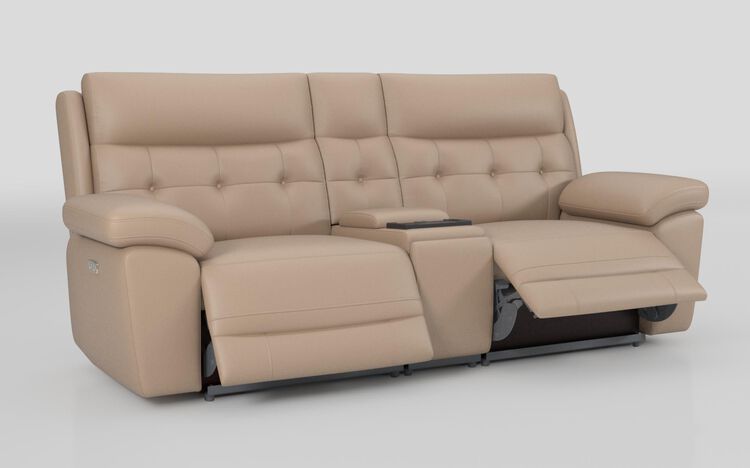 Belford 3 Seater Power Sofa with Media Console | Belford Sofa Range | ScS