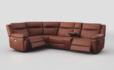 Villa 1 Corner 3 Power Recliner Sofa with Console