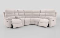 Ossett 2 Corner 2 Power Sofa with Left Hand Facing Console & Head Tilt | Ossett Sofa Range | ScS