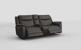 Savio 3 Seater Power Recliner Sofa with Power Console