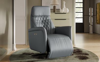 Villanova Power Recliner Swivel Chair | Villanova Sofa Range | ScS