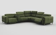 Casetti 2 Corner 2 Power Recliner Sofa Left Hand Facing Console with Power Head Tilt & Storage Arm | Casetti Sofa Range | ScS