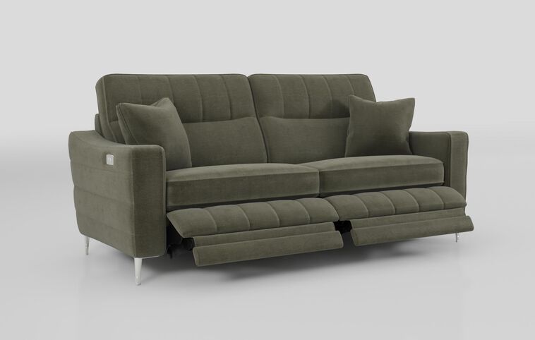 Gretna 3 Seater Power Recliner Sofa