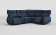 Solara 2 Corner 1 Power with Regular Storage Console | Solara Sofa Range | ScS